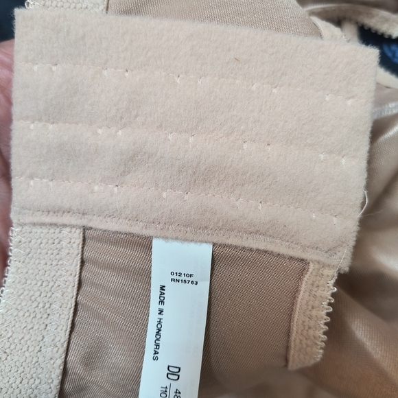 Bali Classic Support Bra (3)- Beige - Picture 4 of 6